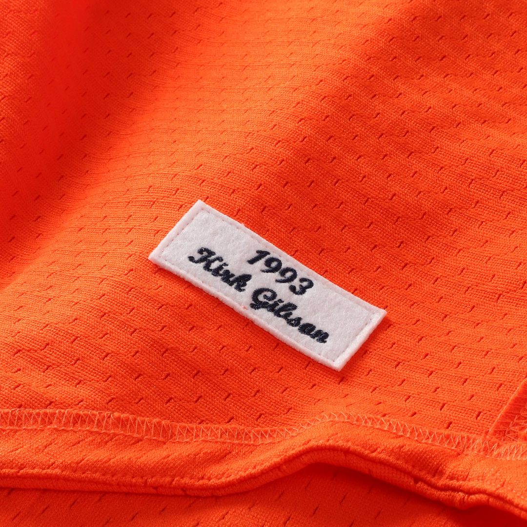 Kirk Gibson Detroit Tigers Mitchell & Ness Cooperstown Collection Mesh Batting Practice Button-Up Jersey - Orange | MLB Fan Gear