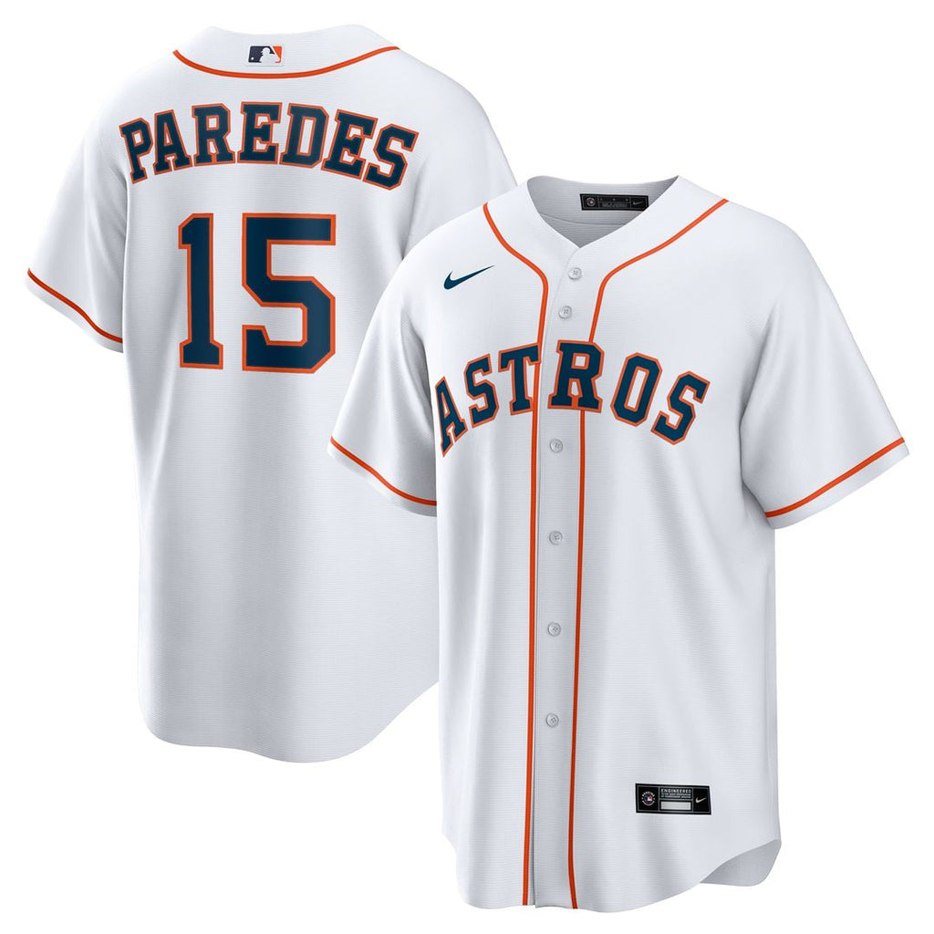 Isaac Paredes Houston Astros Nike Home Replica Jersey - White | MLB Fan Gear