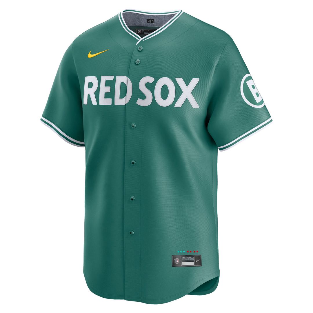 Boston Red Sox Nike City Connect Limited Jersey - Green | MLB Fan Gear