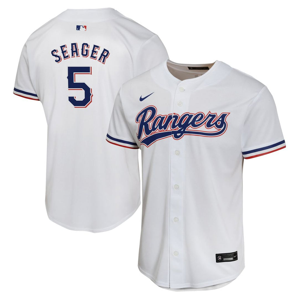 Corey Seager Texas Rangers Nike Youth Home Game Player Jersey - White | MLB Fan Gear