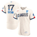 Shohei Ohtani Los Angeles Dodgers Nike City Connect Authentic Sponsor Patch Jersey - Cream | MLB Fan Gear