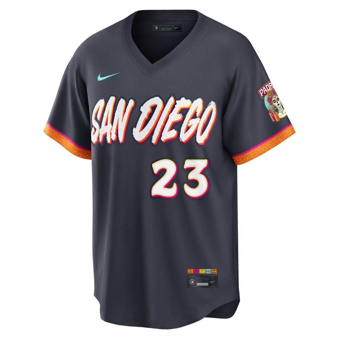 Fernando Tatis Jr. San Diego Padres Nike 2026 City Connect Stadium Jersey - Obsidian | MLB Fan Gear