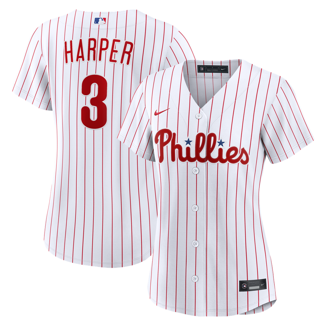 Bryce Harper Philadelphia Phillies Nike Women's Alternate Replica Jersey - Cream | MLB Fan Gear