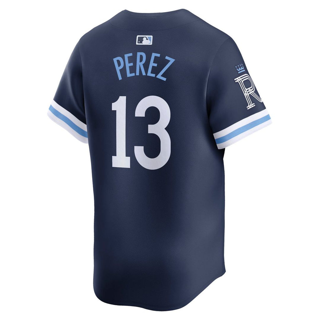Salvador Perez Kansas City Royals Nike City Connect Limited Jersey - Navy | MLB Fan Gear
