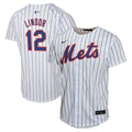 Francisco Lindor New York Mets Nike Youth Home Game Player Jersey - White | MLB Fan Gear