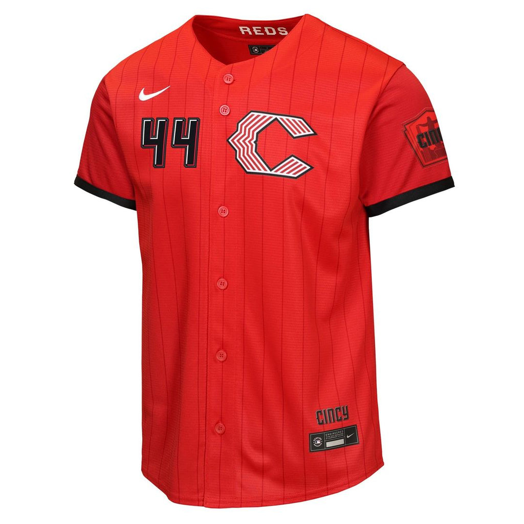 Elly De La Cruz Cincinnati Reds Nike Youth 2026 City Connect Stadium Jersey - Red | MLB Fan Gear