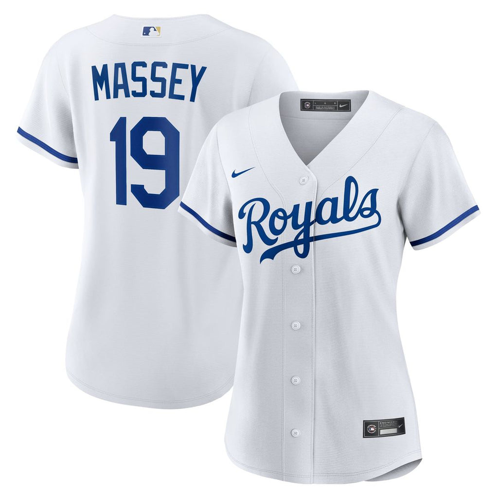 Michael Massey Kansas City Royals Nike Women's Home Replica Jersey - White | MLB Fan Gear