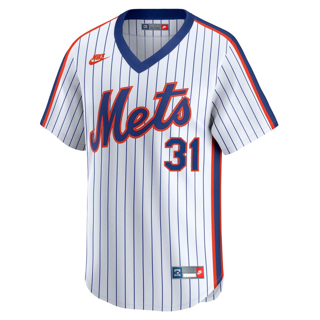 Mike Piazza New York Mets Nike Throwback Cooperstown Collection Limited Jersey - White | MLB Fan Gear