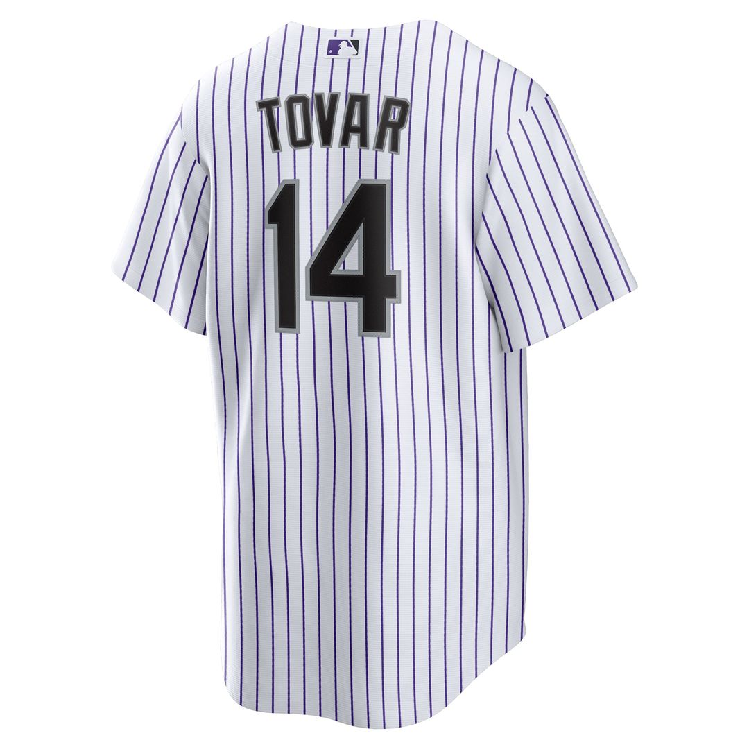 Ezequiel Tovar Colorado Rockies Nike Home Replica Jersey - White | MLB Fan Gear