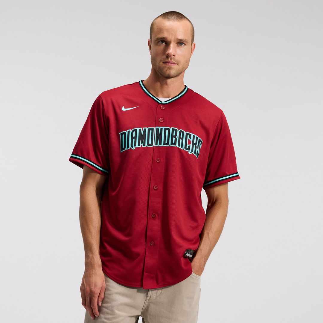 Corbin Carroll Arizona Diamondbacks Nike Alternate 2 Replica Jersey - Crimson | MLB Fan Gear