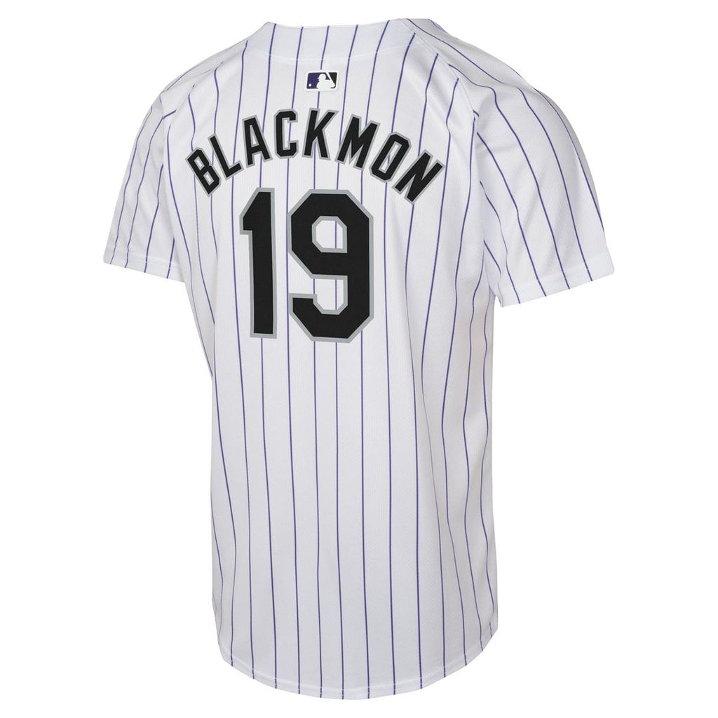 Charlie Blackmon Colorado Rockies Nike Youth Home Game Player Jersey - White | MLB Fan Gear