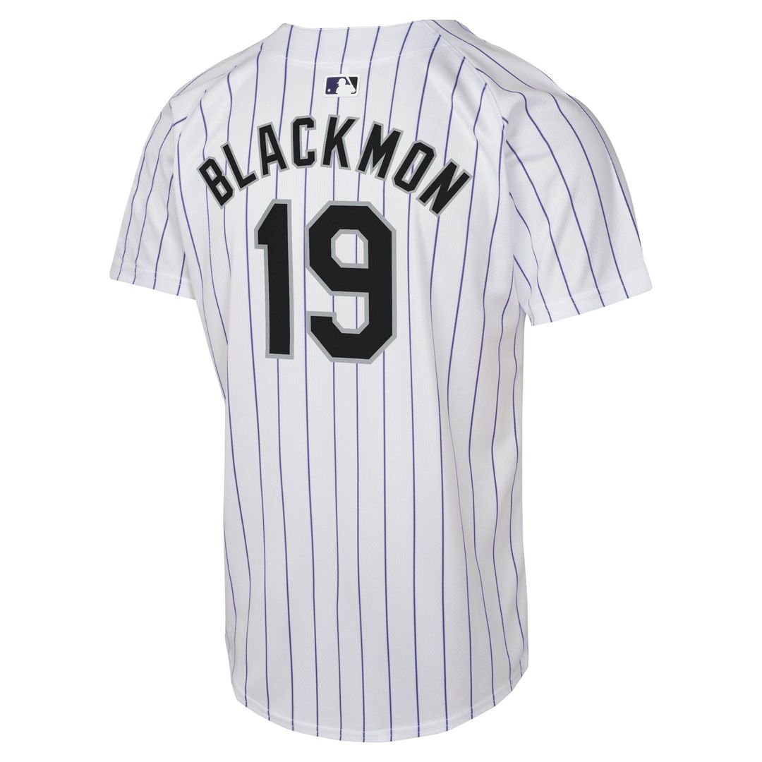 Charlie Blackmon Colorado Rockies Nike Youth Home Game Player Jersey - White | MLB Fan Gear