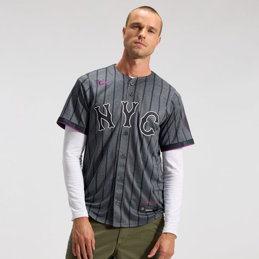 New York Mets Nike City Connect Limited Jersey - Gray | MLB Fan Gear
