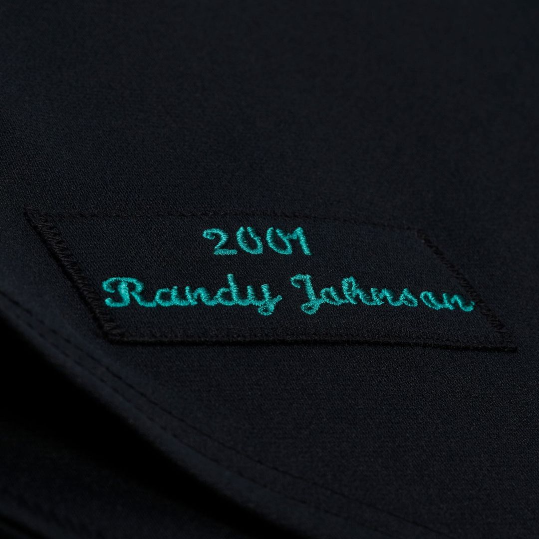 Randy Johnson Arizona Diamondbacks Mitchell & Ness 2001 Authentic Jersey - Black | MLB Fan Gear