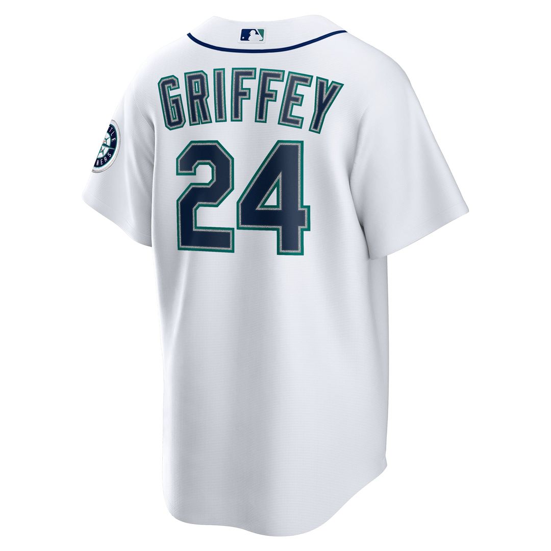 Ken Griffey Jr. Seattle Mariners Nike Home Replica Jersey - White | MLB Fan Gear
