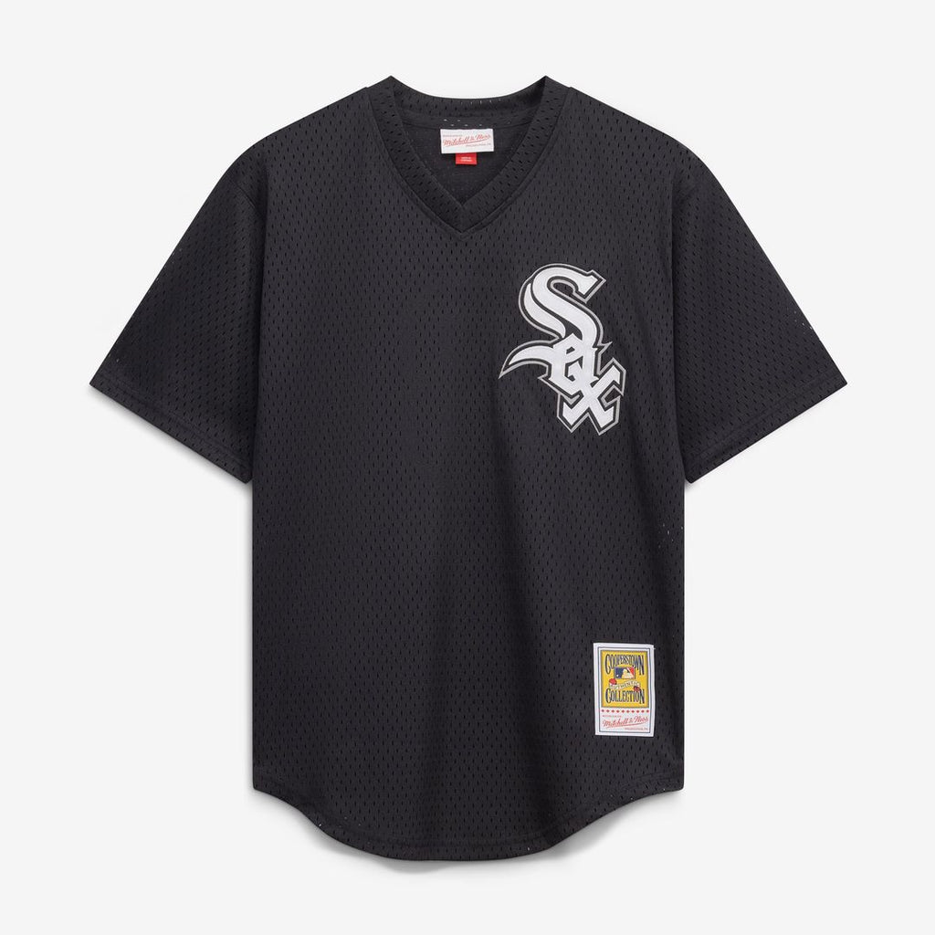 Bo Jackson Chicago White Sox Mitchell & Ness Youth Cooperstown Collection Mesh Batting Practice Jersey - Black | MLB Fan Gear