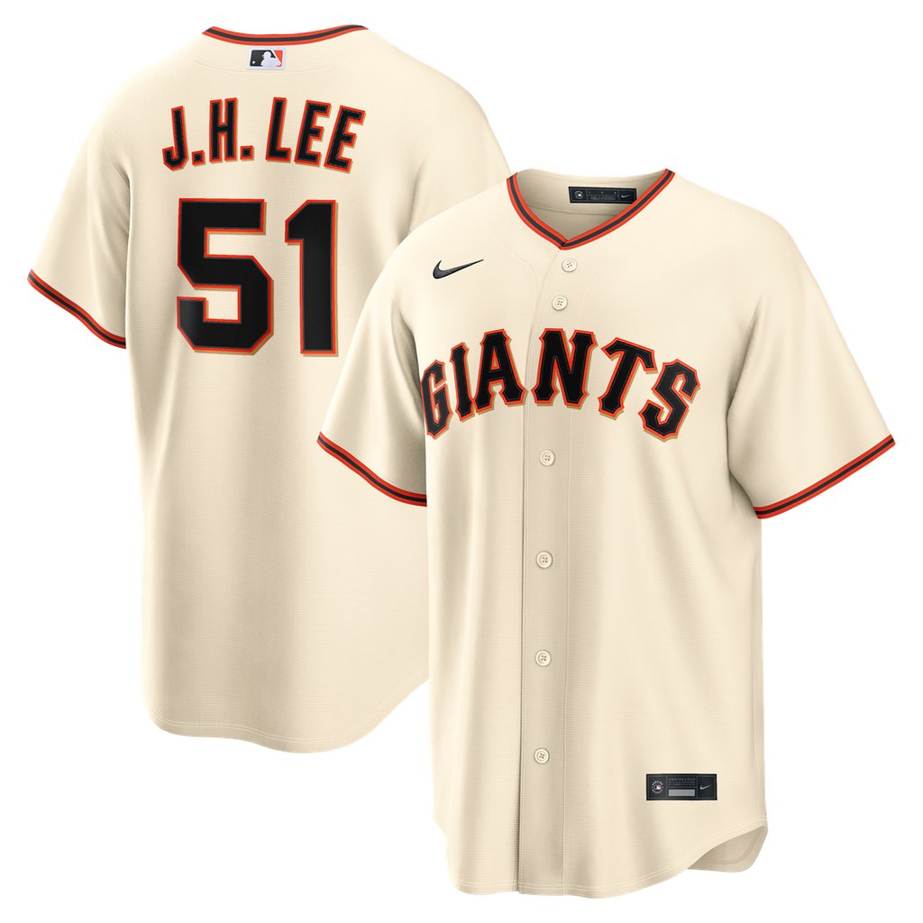 Jung Hoo Lee San Francisco Giants Nike Home Replica Jersey - Cream | MLB Fan Gear