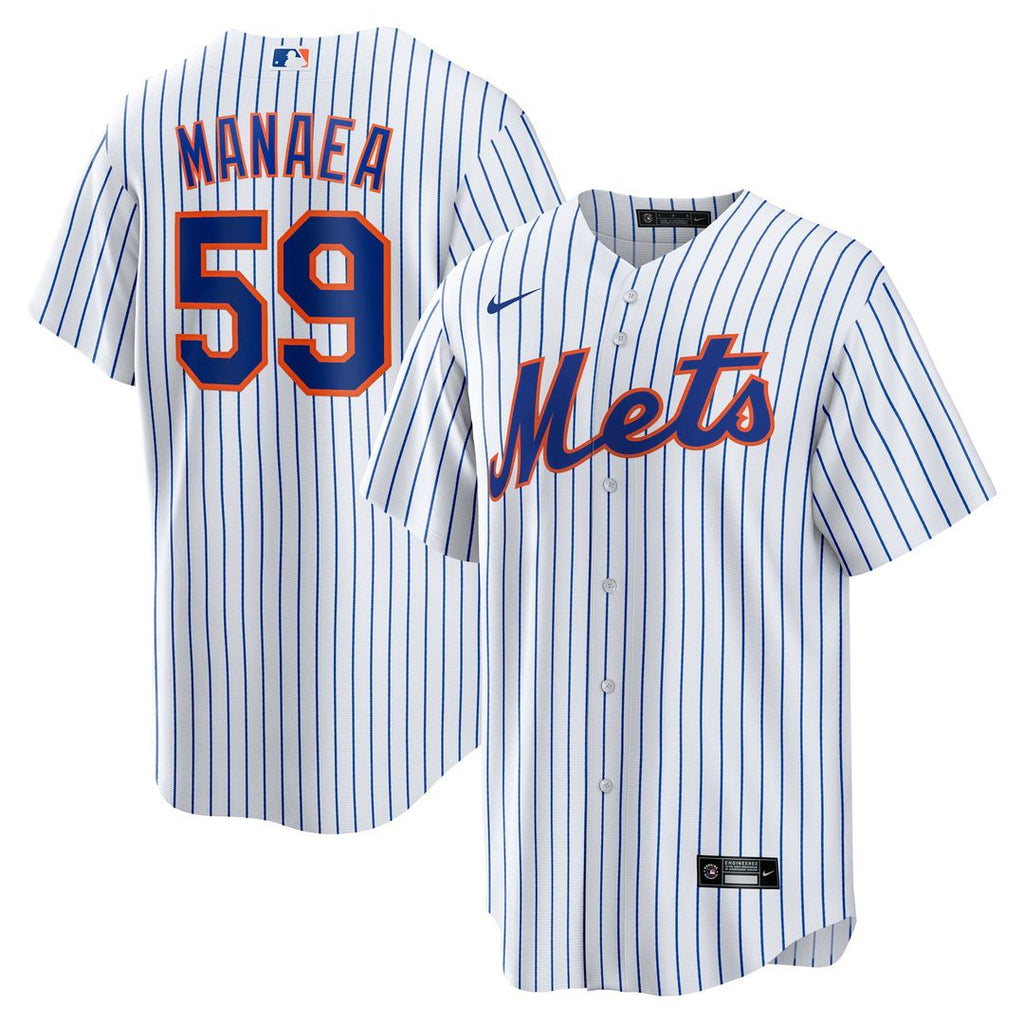 Sean Manaea New York Mets Nike Home Replica Jersey - White | MLB Fan Gear