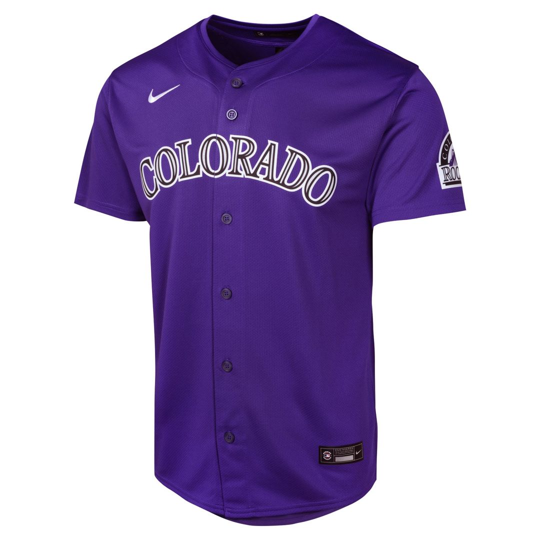 Colorado Rockies Nike Youth Alternate Limited Jersey - Purple | MLB Fan Gear