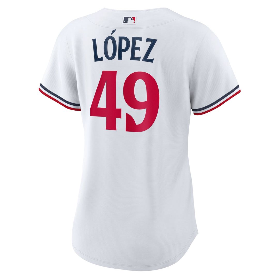 Pablo Lopez Minnesota Twins Nike Women's Home Replica Jersey - White | MLB Fan Gear