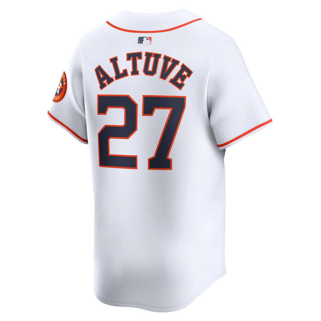 Jose Altuve Houston Astros Nike Home Limited Player Jersey - White | MLB Fan Gear