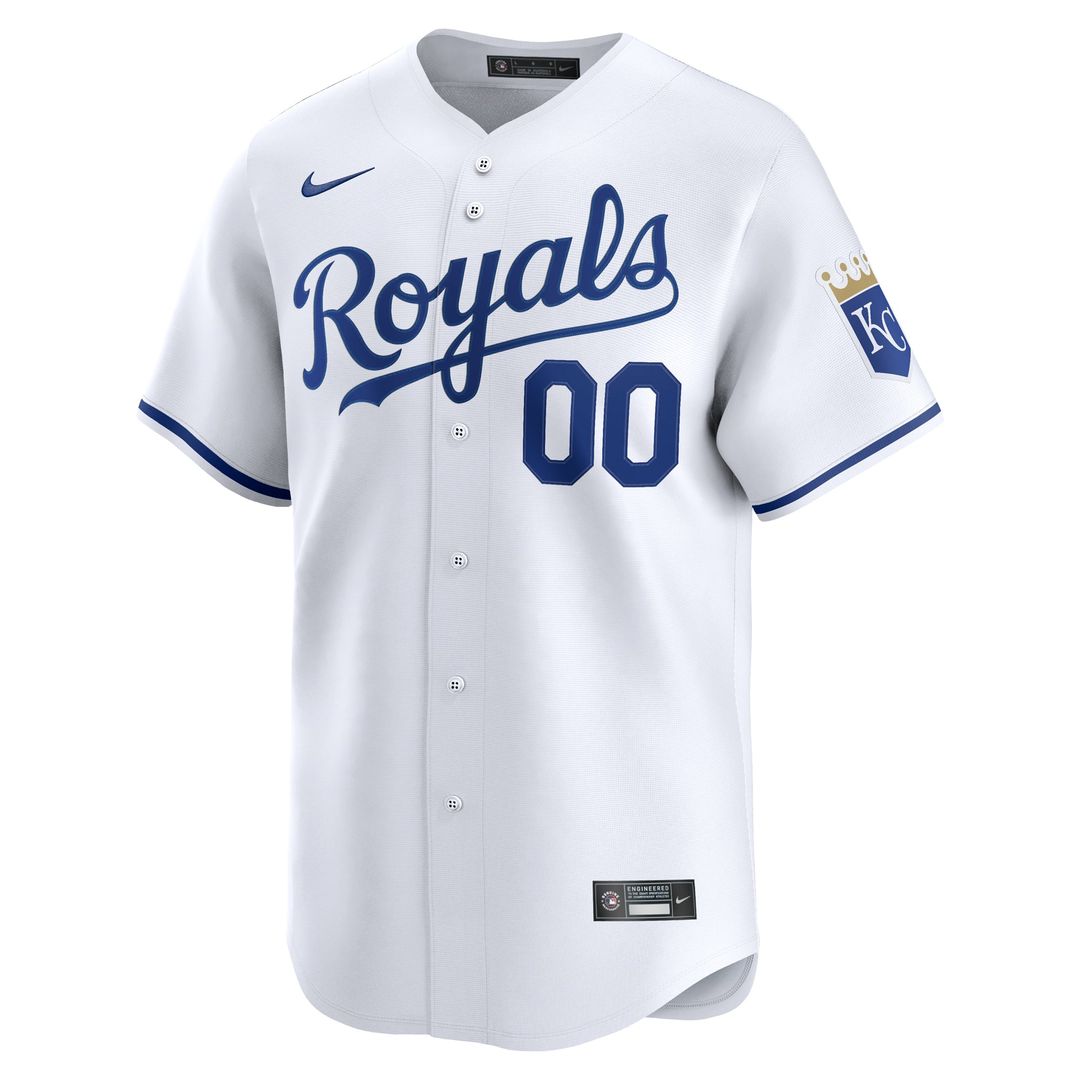 Kansas City Royals Nike Home Limited Custom Jersey - White | MLB Fan Gear
