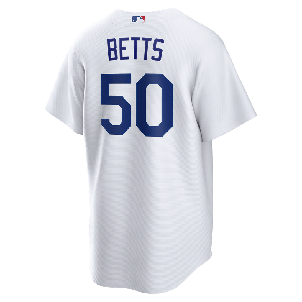Mookie Betts Los Angeles Dodgers Nike Home Replica Jersey - White | MLB Fan Gear