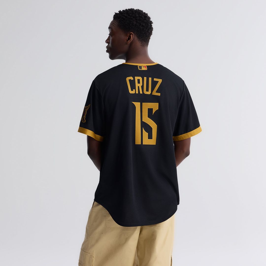 Oneil Cruz Pittsburgh Pirates Nike 2026 City Connect Stadium Jersey - Black | MLB Fan Gear
