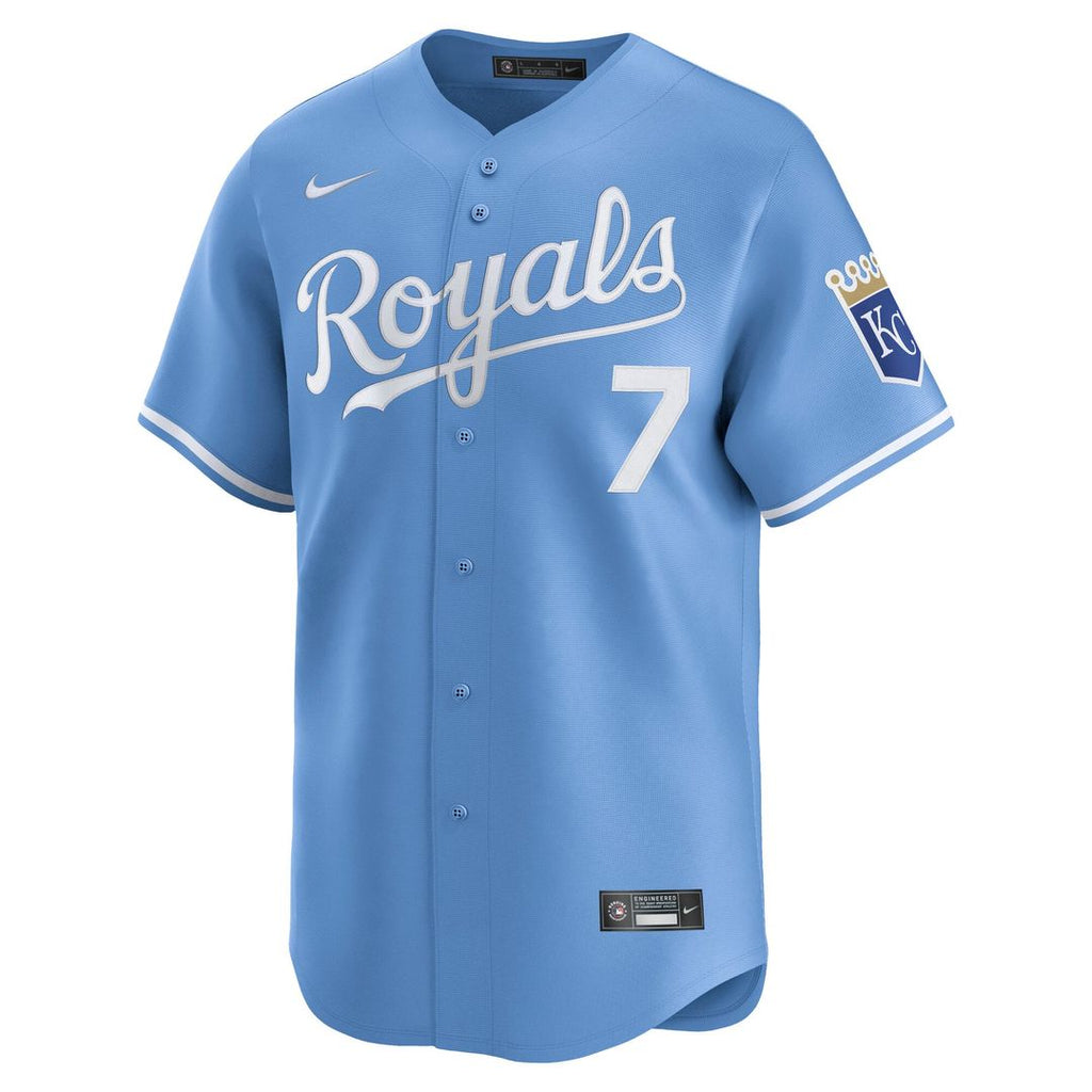 Bobby Witt Jr. Kansas City Royals Nike Alternate Limited Player Jersey - Light Blue | MLB Fan Gear