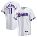 Kyle Higashioka Texas Rangers Nike Home Replica Jersey - White | MLB Fan Gear