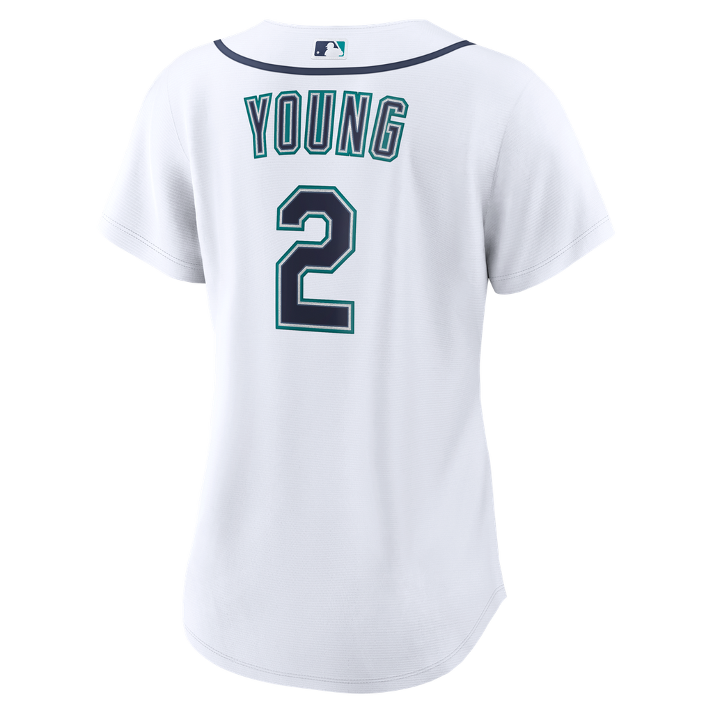 Cole Young Seattle Mariners Nike Women's Home Replica Jersey - White | MLB Fan Gear