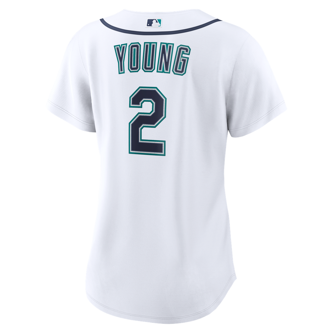 Cole Young Seattle Mariners Nike Women's Home Replica Jersey - White | MLB Fan Gear