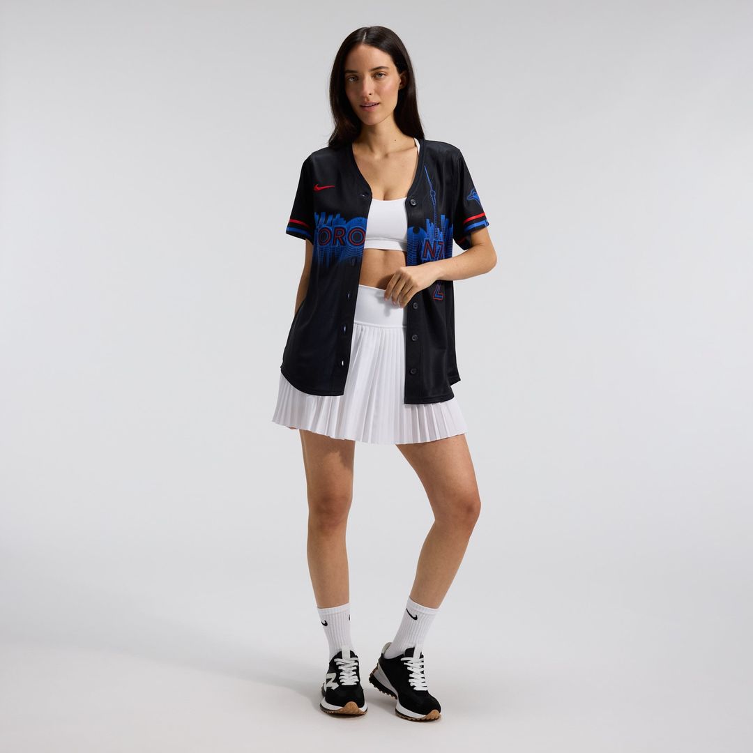Vladimir Guerrero Jr. Toronto Blue Jays Nike Women's 2024 City Connect Limited Player Jersey - Navy | MLB Fan Gear