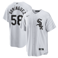 Seranthony Domínguez Chicago White Sox Nike Home Replica Jersey - White | MLB Fan Gear