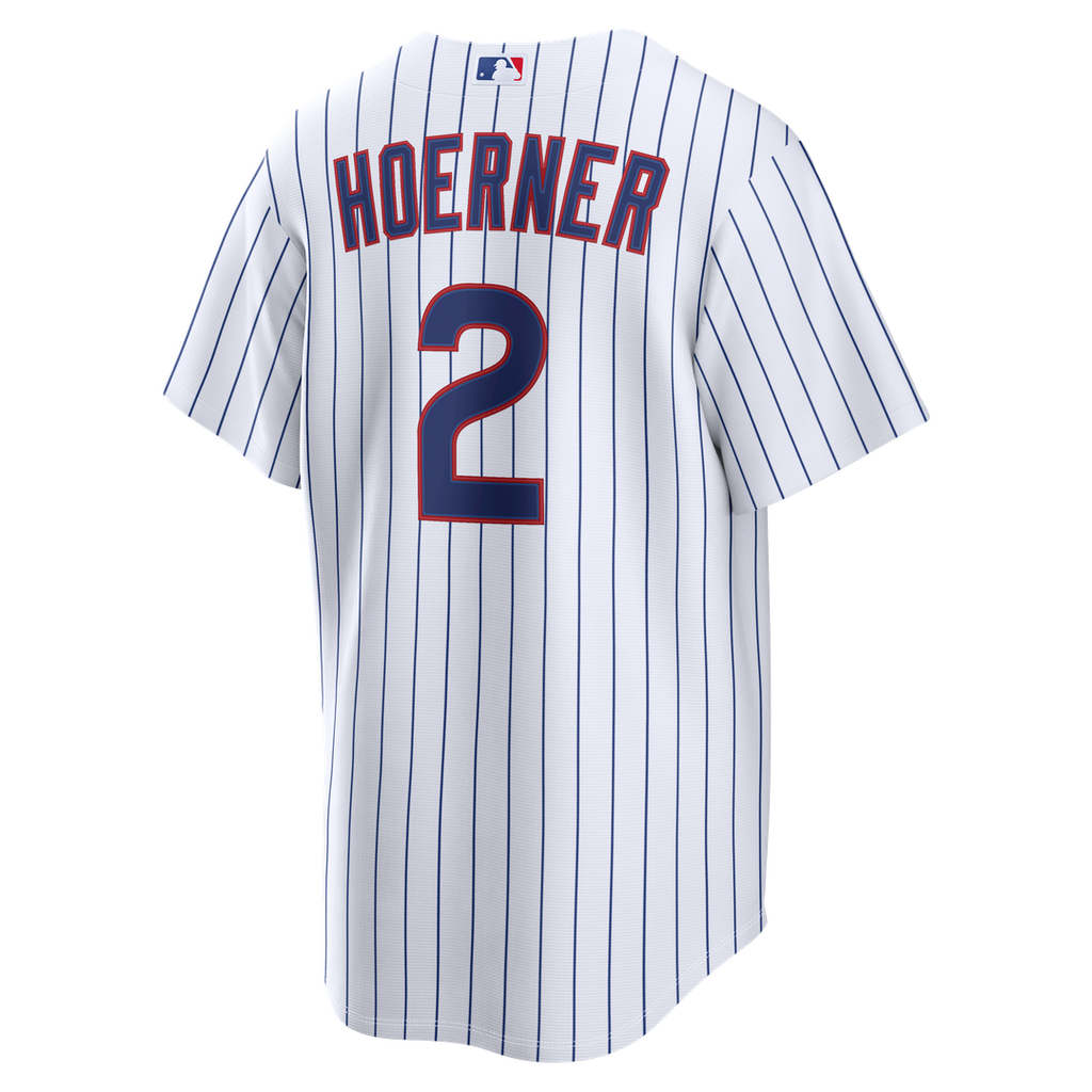 Nico Hoerner Chicago Cubs Nike Home Replica Jersey - White | MLB Fan Gear