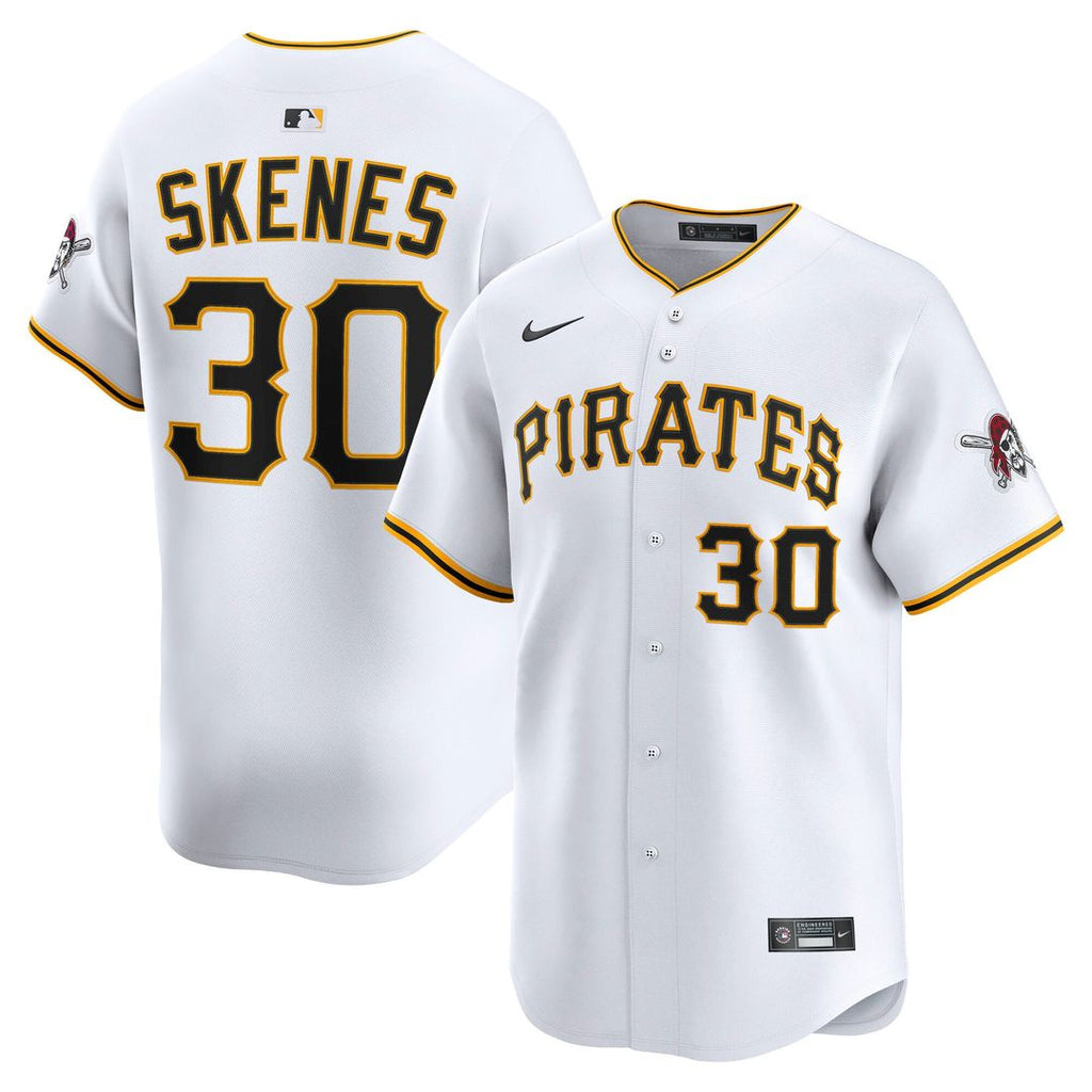 Paul Skenes Pittsburgh Pirates Nike Home Limited Player Jersey - White | MLB Fan Gear