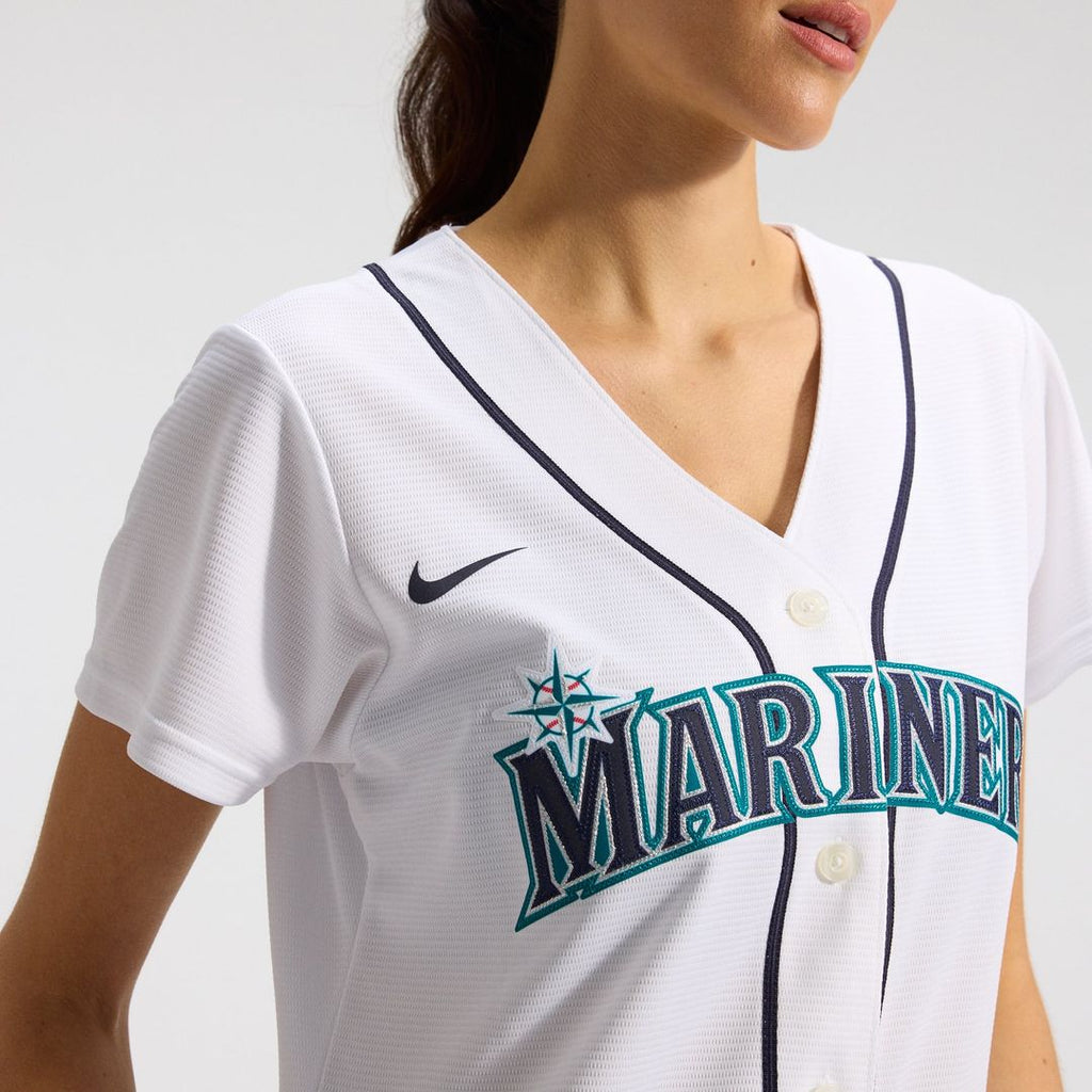 Cal Raleigh Seattle Mariners Nike Women's Home Replica Jersey - White | MLB Fan Gear
