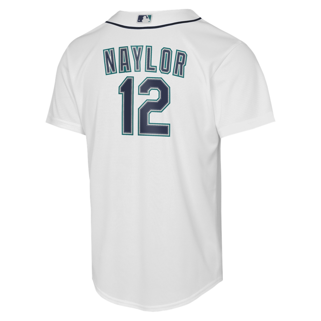Josh Naylor Seattle Mariners Nike Youth Home Baseline Jersey - White | MLB Fan Gear