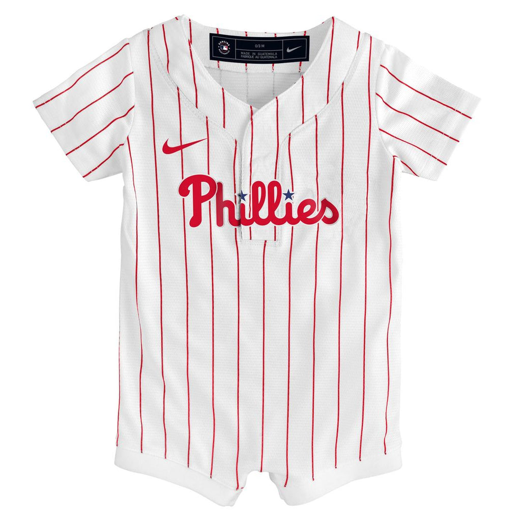 Philadelphia Phillies Nike Infant Home Replica Romper Jersey - White | MLB Fan Gear