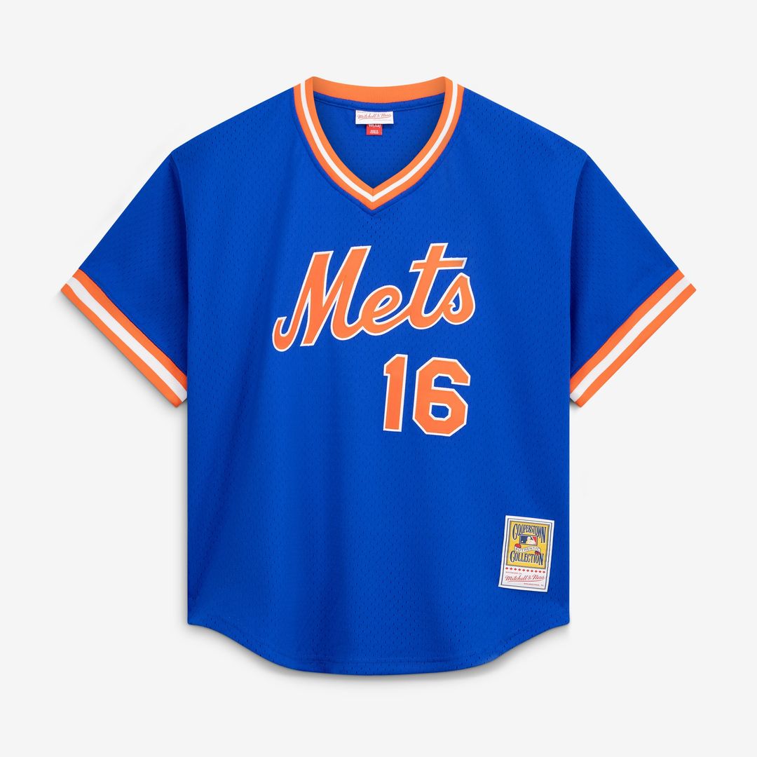 Dwight Gooden New York Mets Mitchell & Ness Authentic Batting Practice Jersey - Royal | MLB Fan Gear