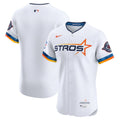 Houston Astros Nike 2025 City Connect Elite Jersey - White | MLB Fan Gear