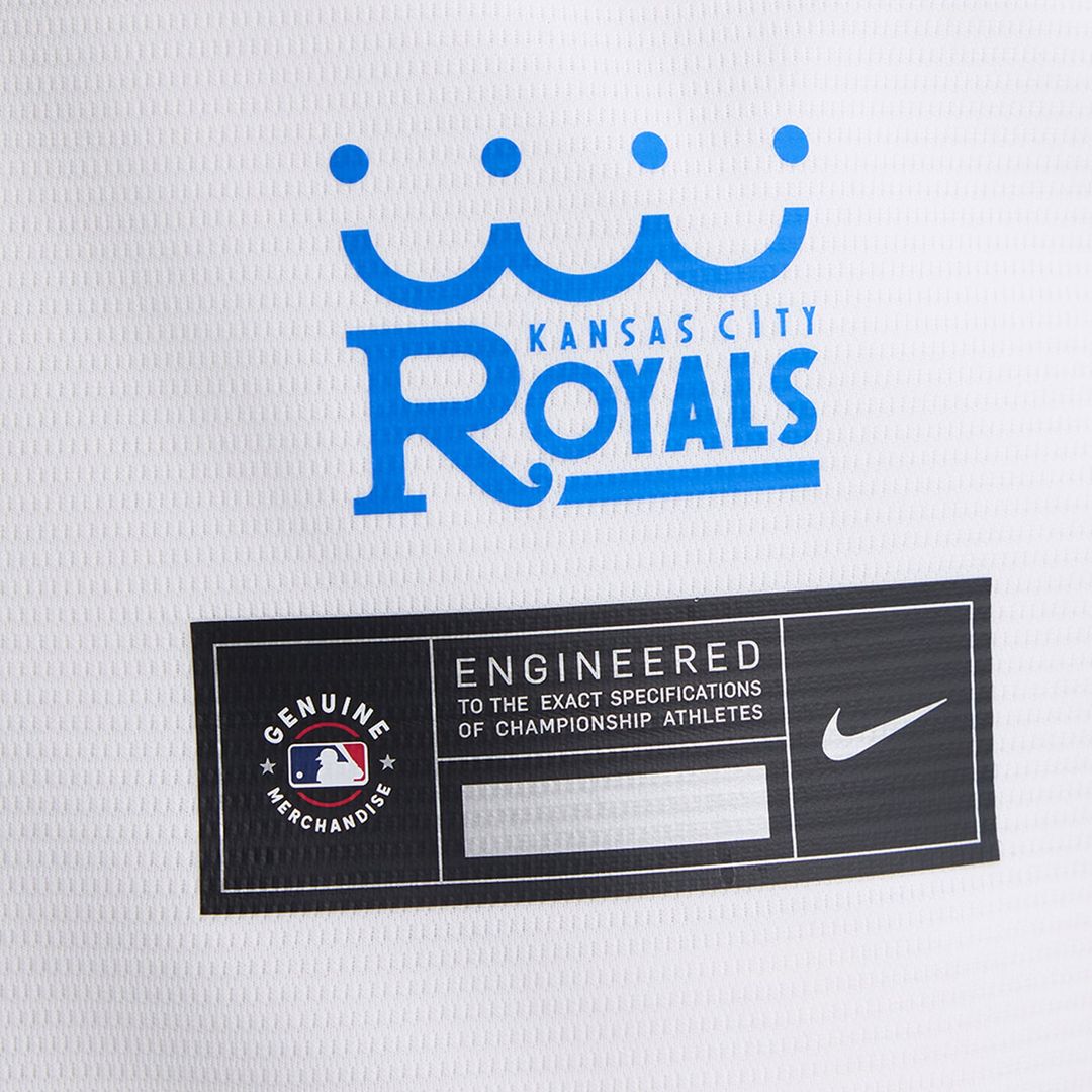 Bobby Witt Jr. Kansas City Royals Nike 2026 City Connect Stadium Jersey - White | MLB Fan Gear