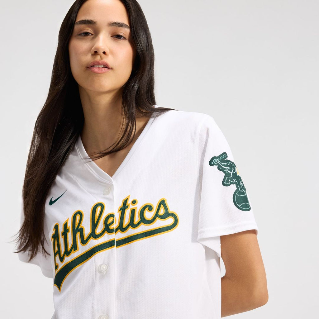 Athletics Nike Women's Home Limited Jersey - White | MLB Fan Gear