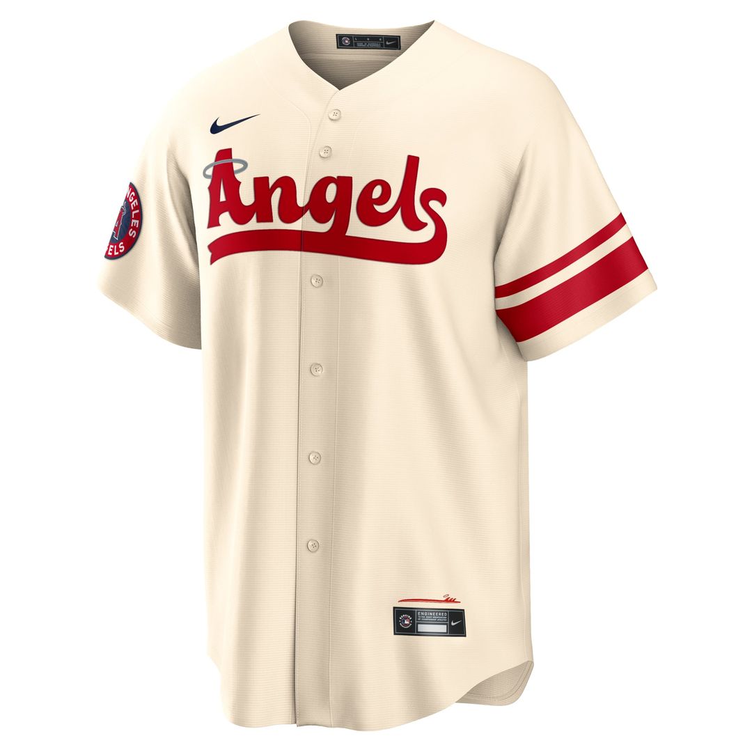 Anthony Rendon Los Angeles Angels Nike City Connect Replica Player Jersey - Cream | MLB Fan Gear