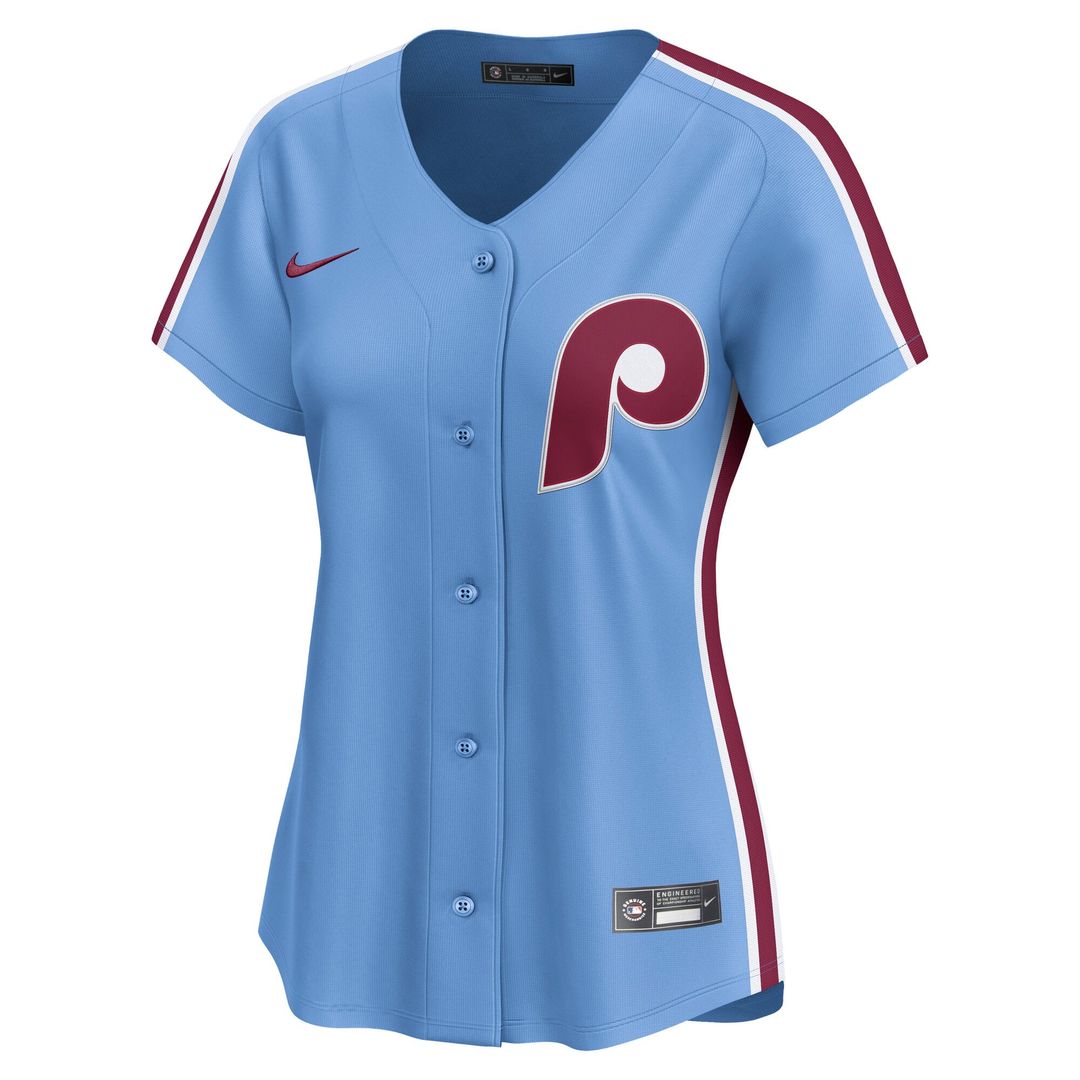 Philadelphia Phillies Nike Women's Alternate Limited Jersey - Light Blue | MLB Fan Gear