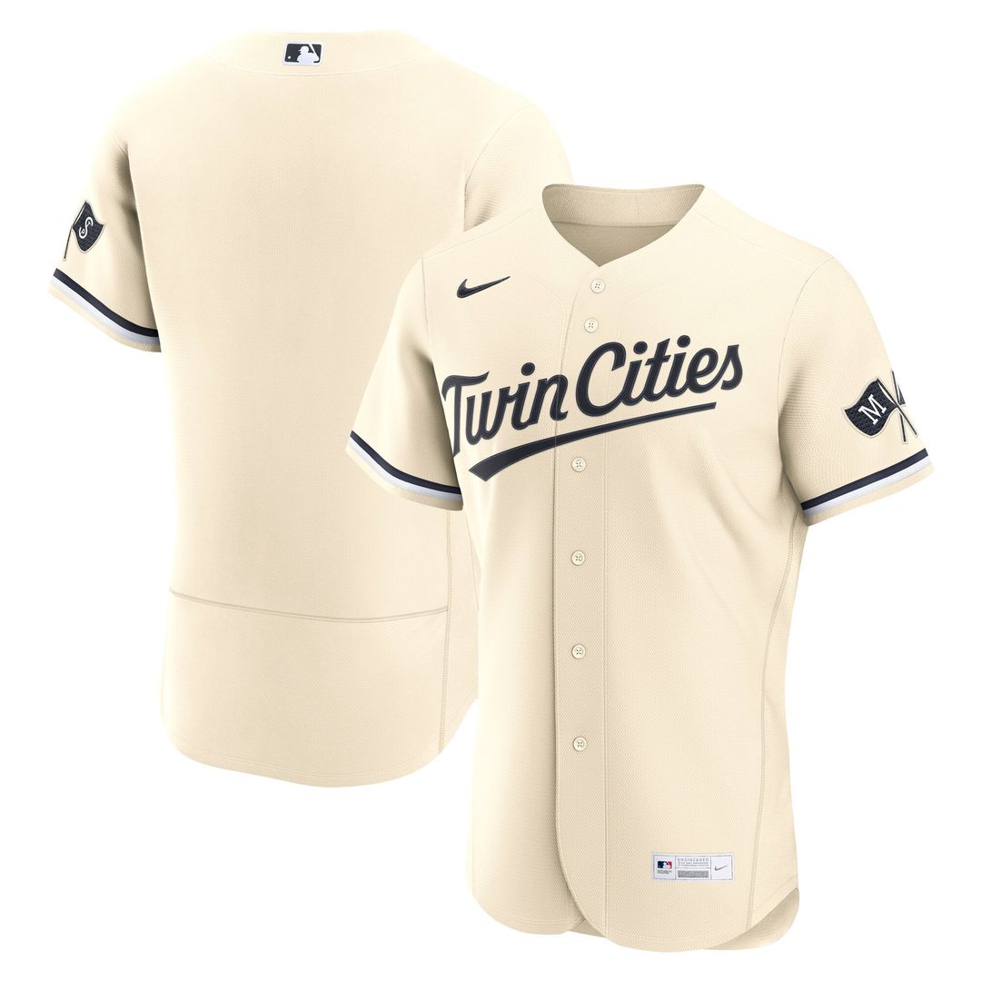 Minnesota Twins Nike Home Authentic Jersey - White | MLB Fan Gear