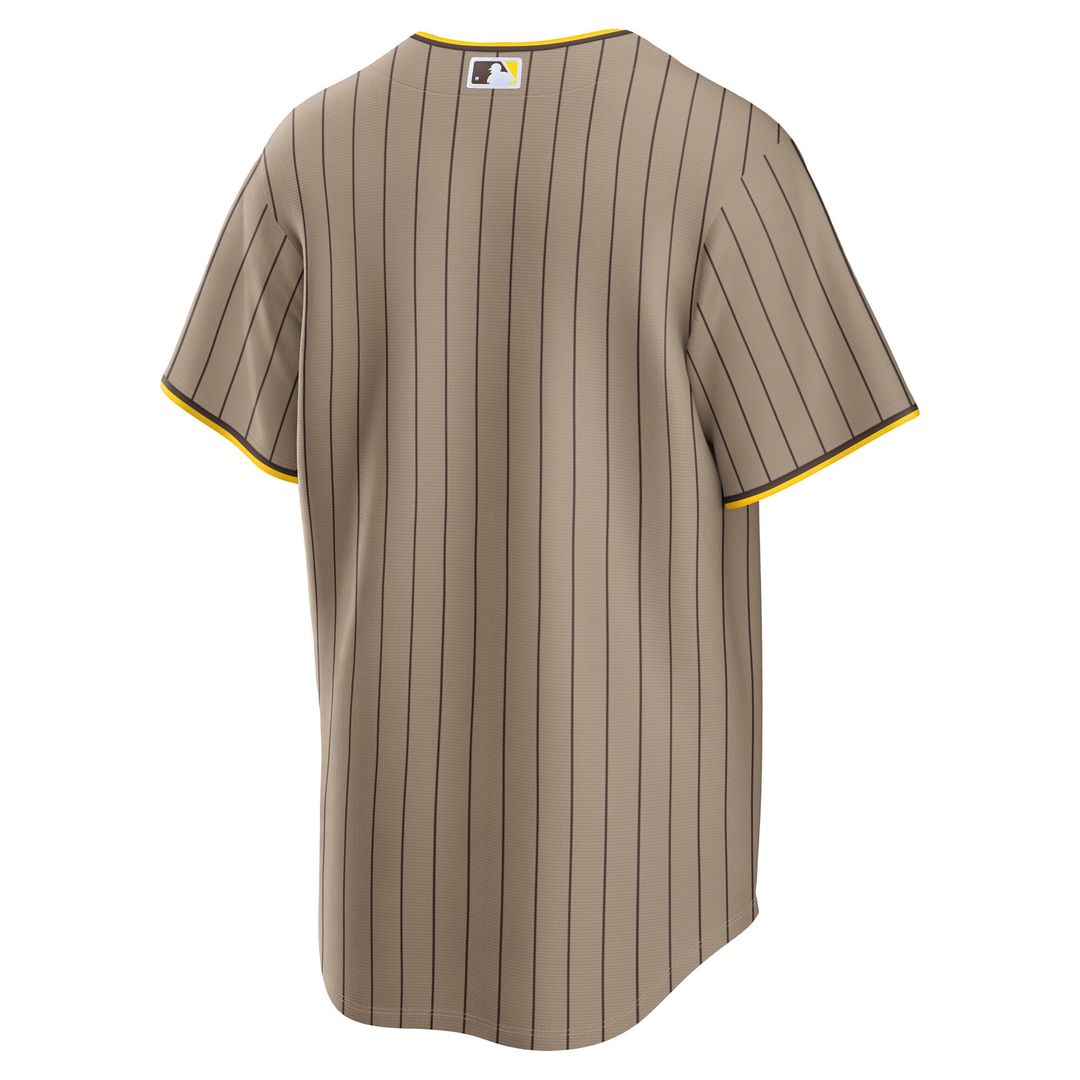 San Diego Padres Nike Alternate Replica Jersey - Sand | MLB Fan Gear