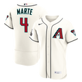 Ketel Marte Arizona Diamondbacks Nike Home Authentic Sponsor Patch Jersey - Cream | MLB Fan Gear