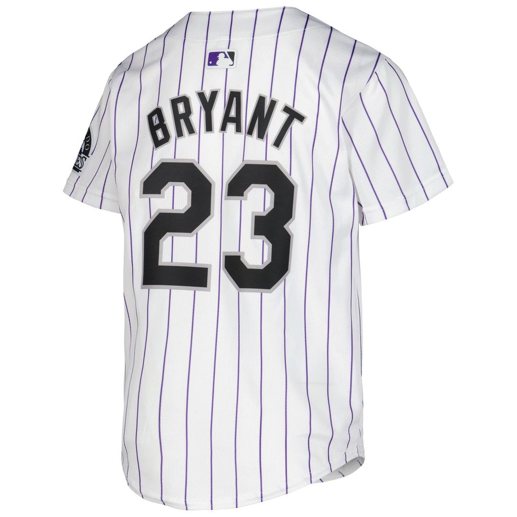 Kris Bryant Colorado Rockies Nike Youth Alternate Limited Player Jersey - Purple | MLB Fan Gear