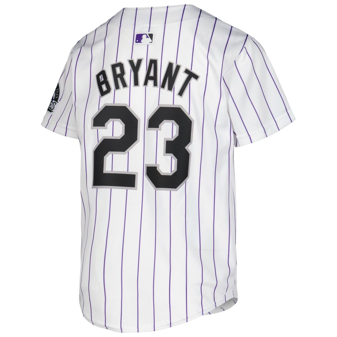 Kris Bryant Colorado Rockies Nike Youth Alternate Limited Player Jersey - Purple | MLB Fan Gear